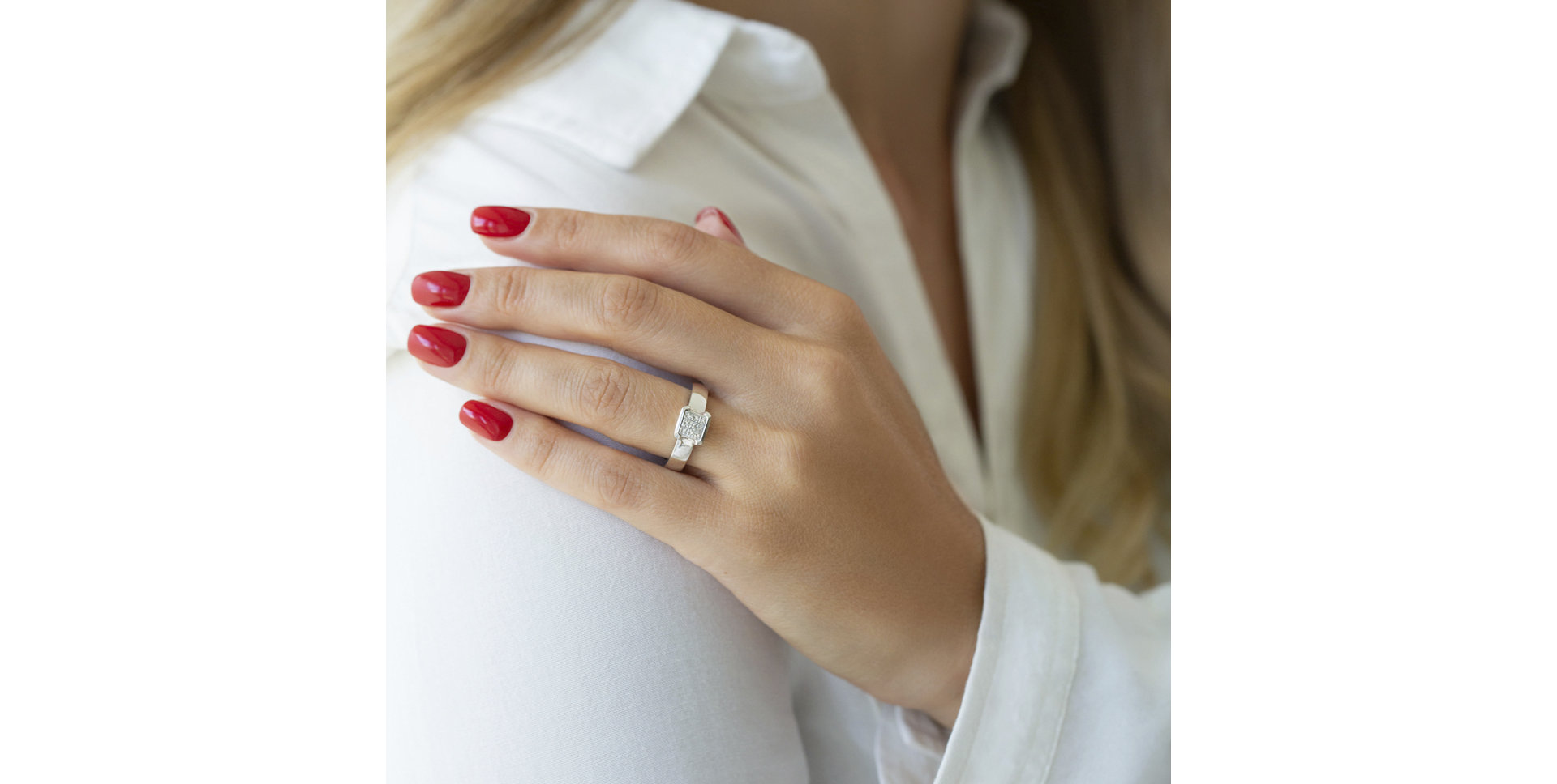 Prsten s diamanty Secret Seal