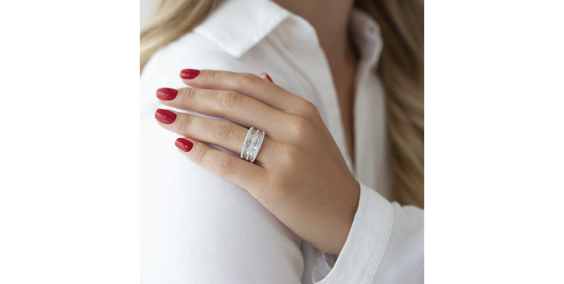 Prsten s diamanty Laétitia