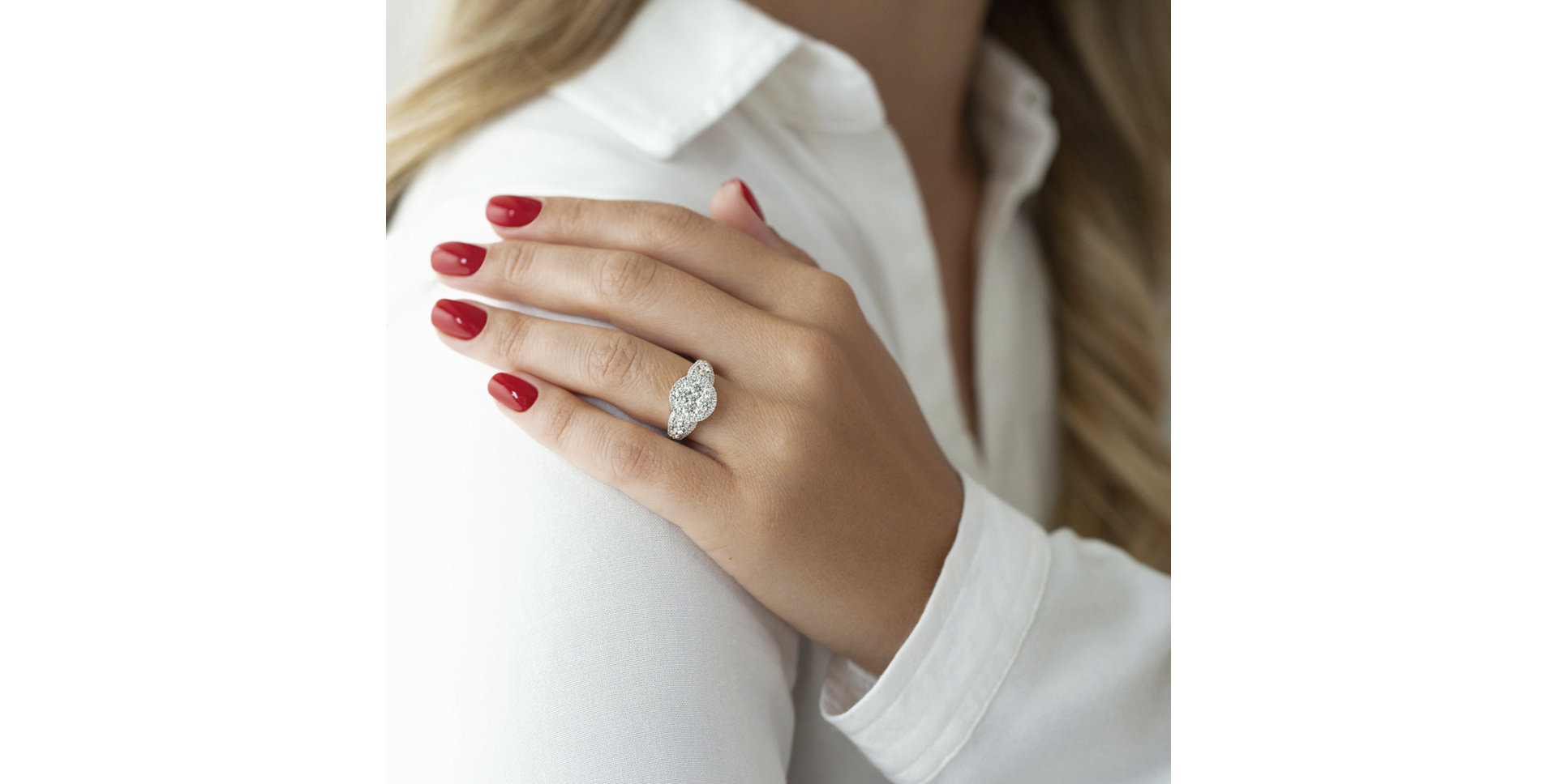 Prsten s diamanty Louise