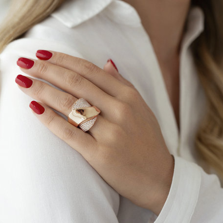 Prsten s diamanty Cyrille