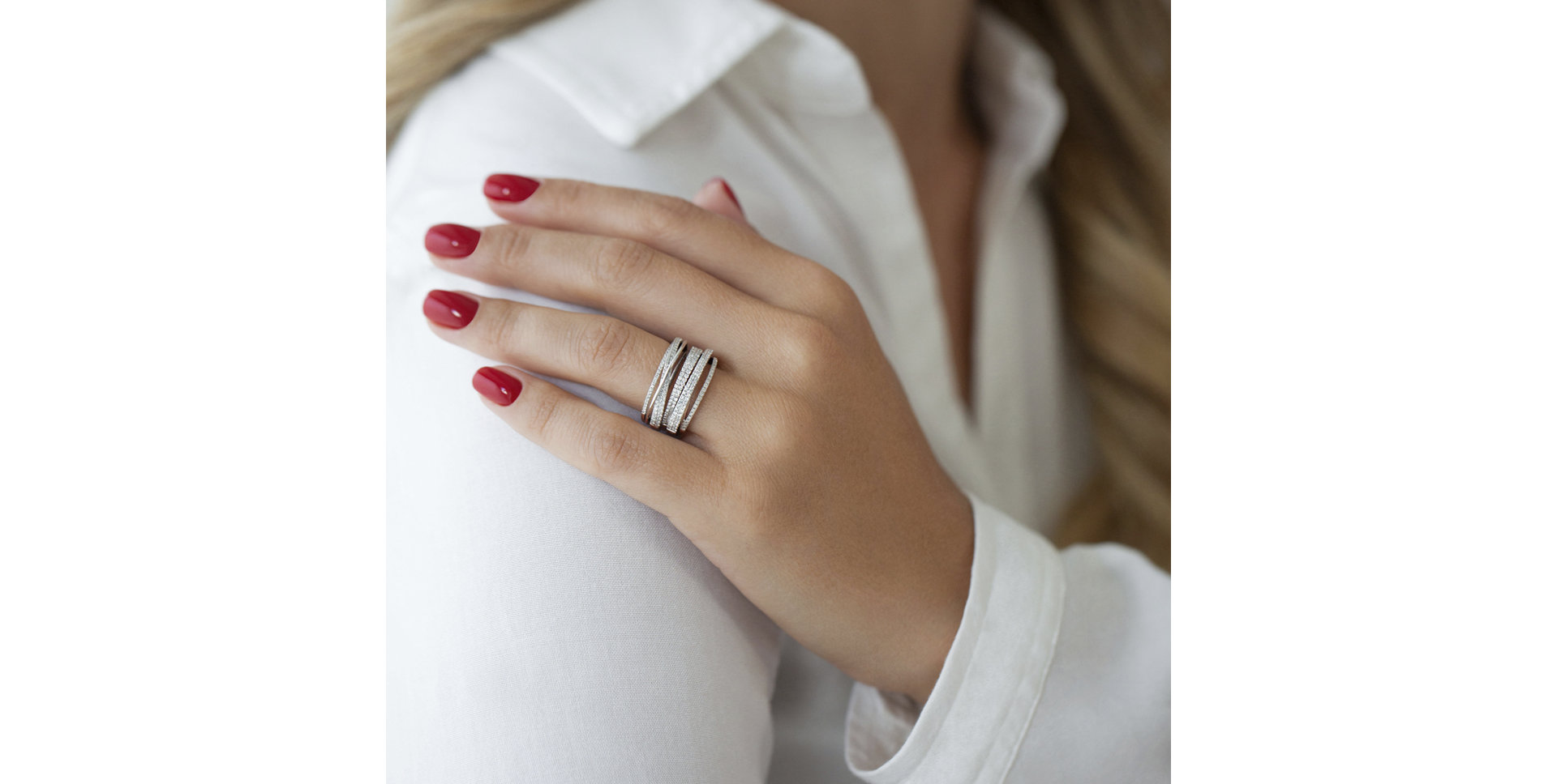 Prsten s diamanty Valetta