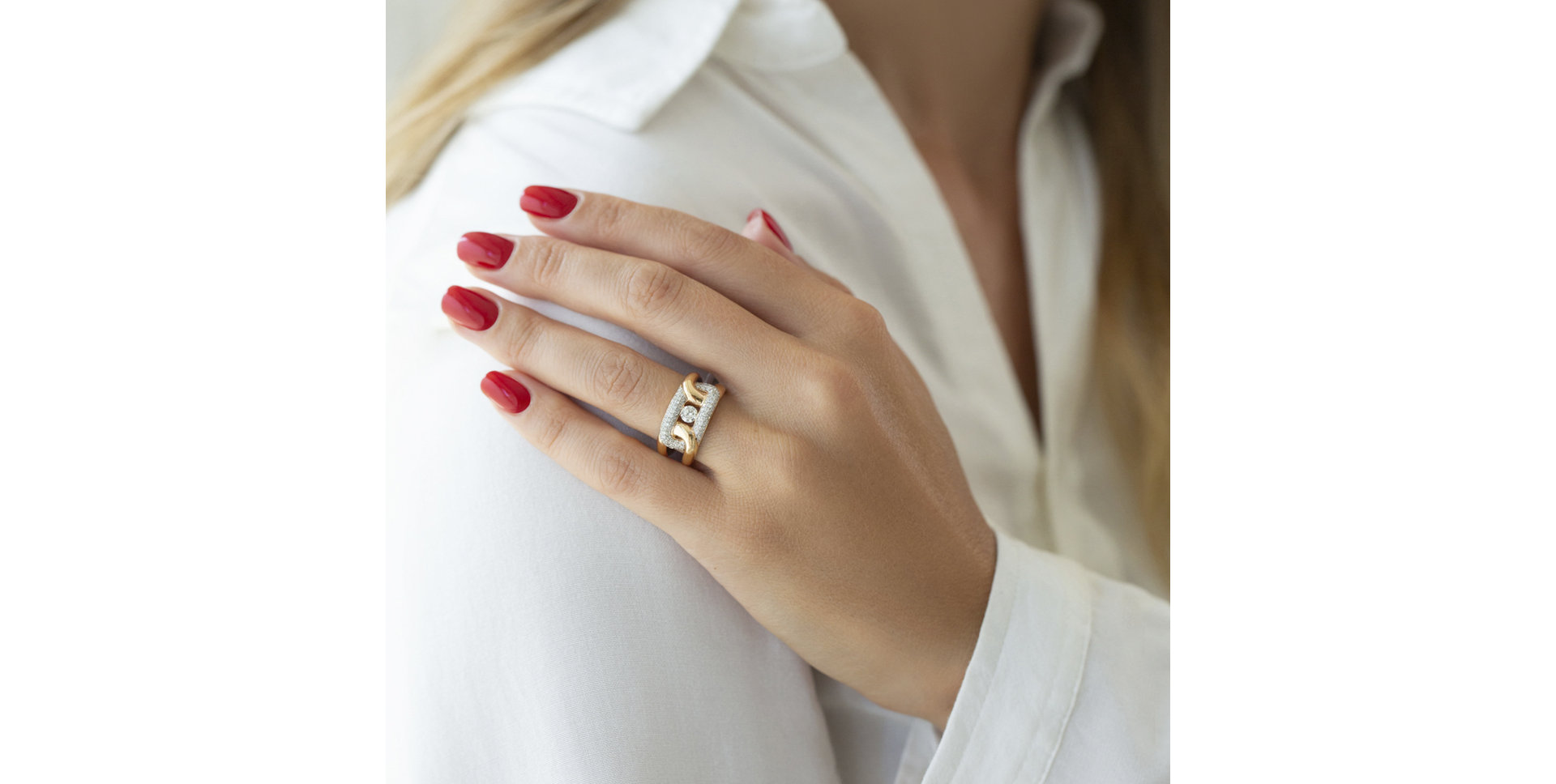 Prsten s diamanty Axelle