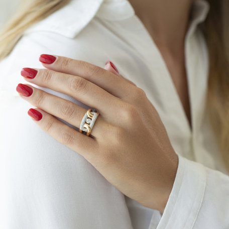 Prsten s diamanty Axelle