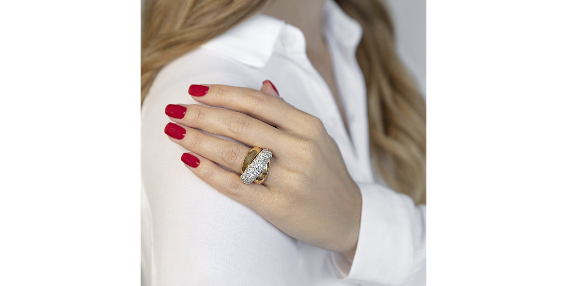 Prsten s diamanty Léa