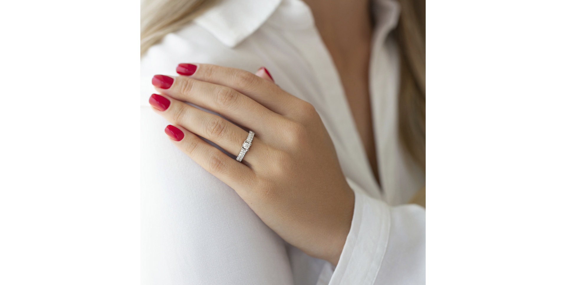 Prsten s diamanty Elegant Secret