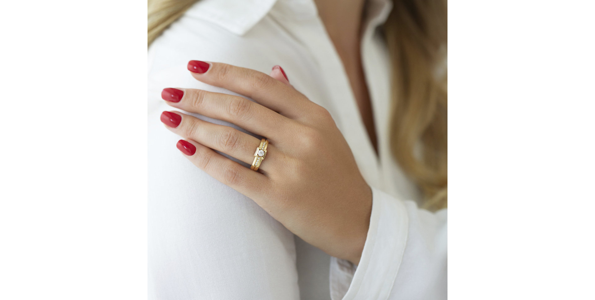 Prsten s diamanty Mariza