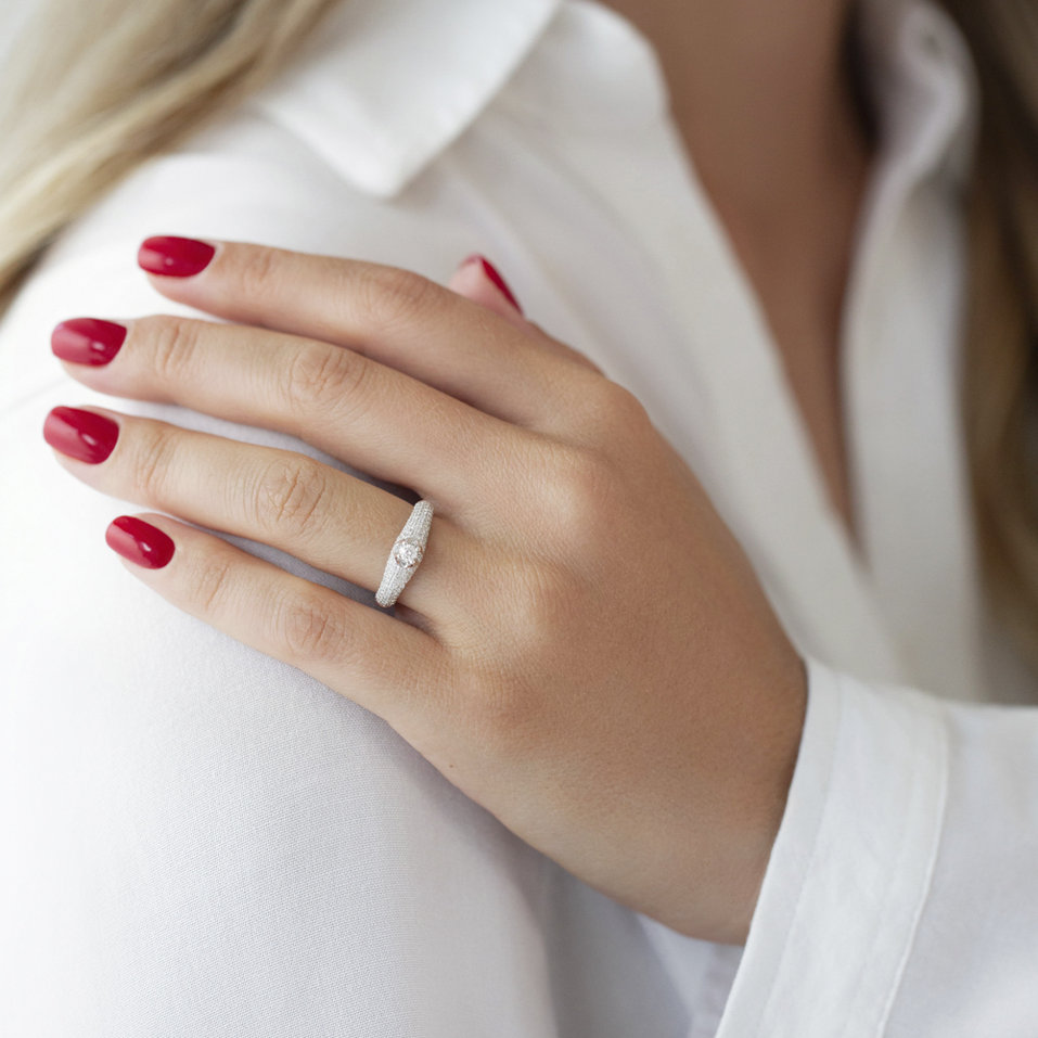 Prsten s diamanty Breanna