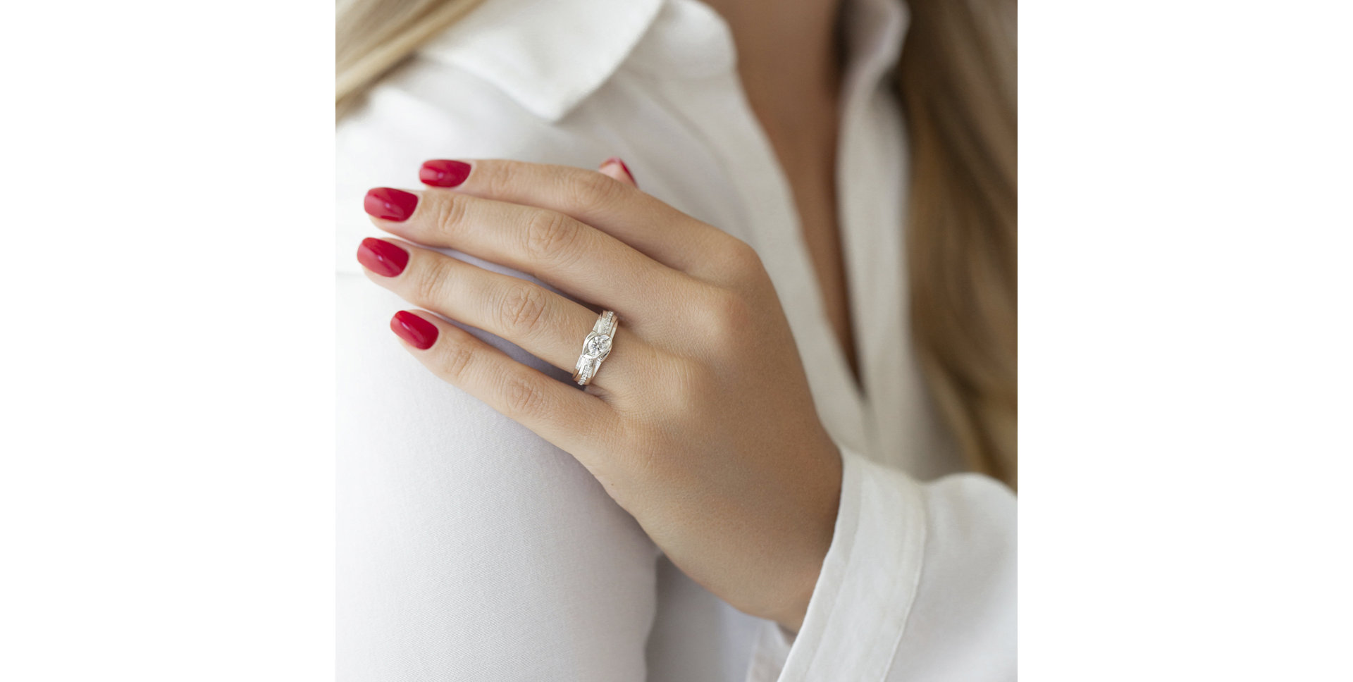 Prsten s diamanty Beverly