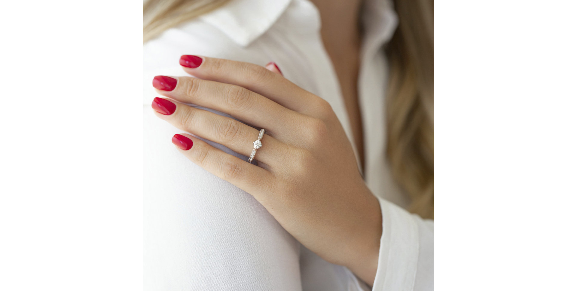 Prsten s diamanty Aiden