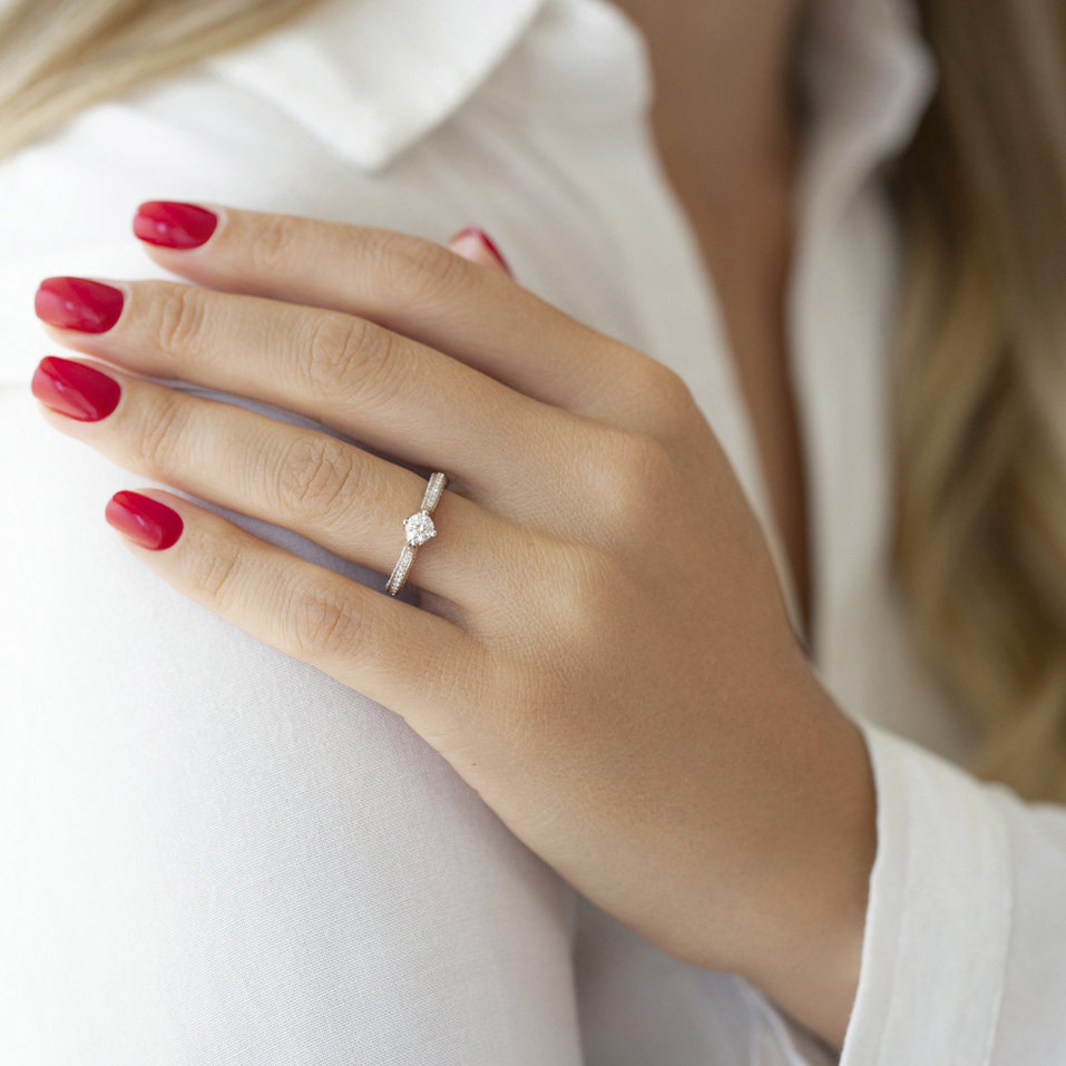 Prsten s diamanty Aiden