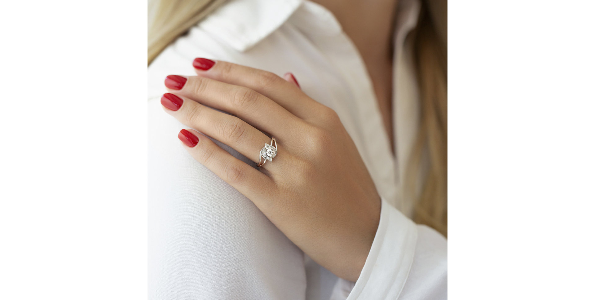 Prsten s diamanty Lovely Isabell