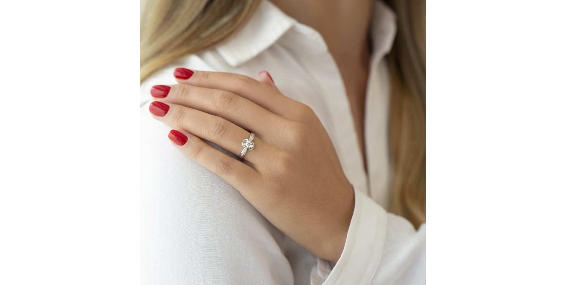 Prsten s diamanty Elegant Oath