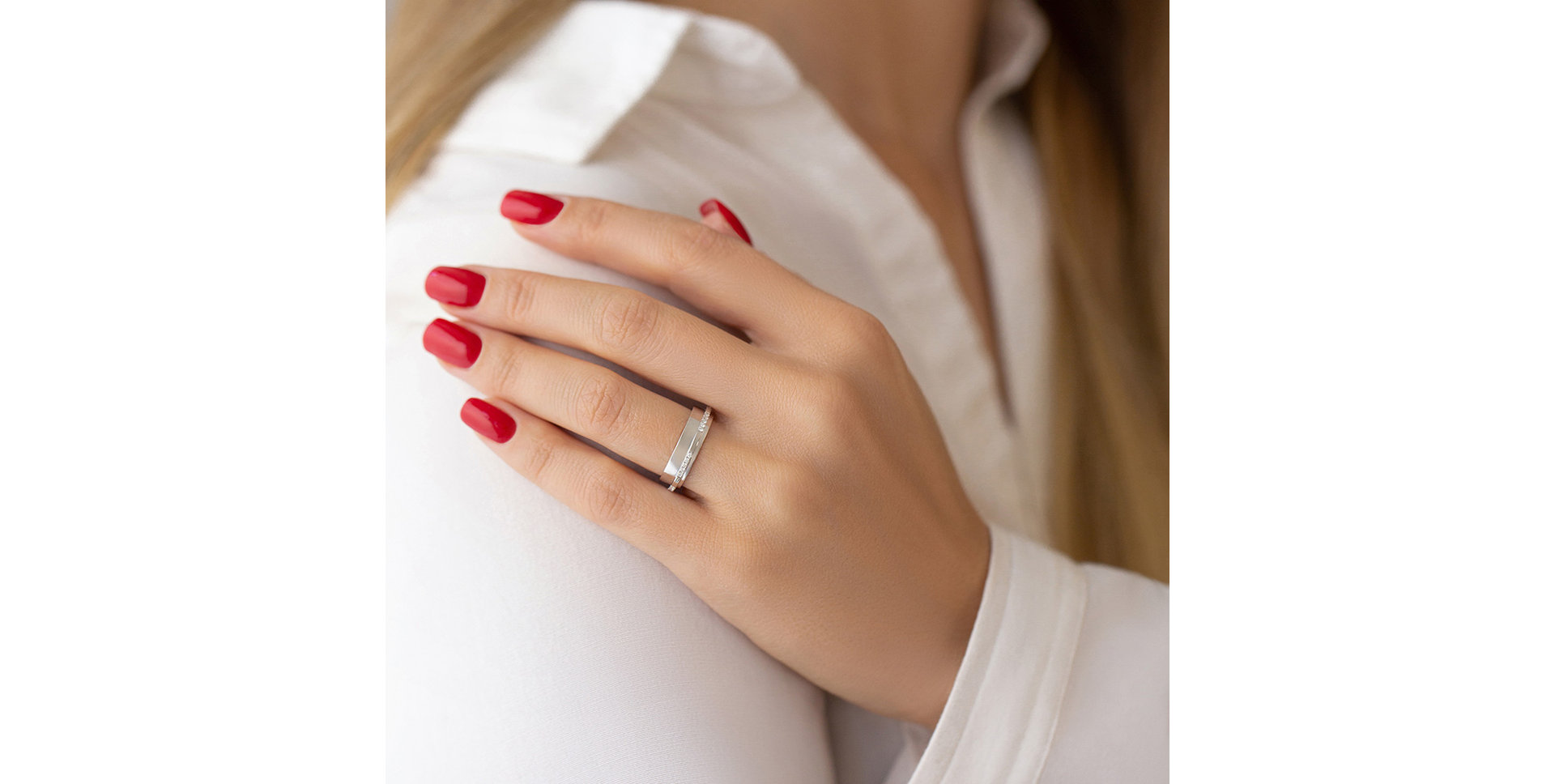 Prsten s diamanty Hamilton