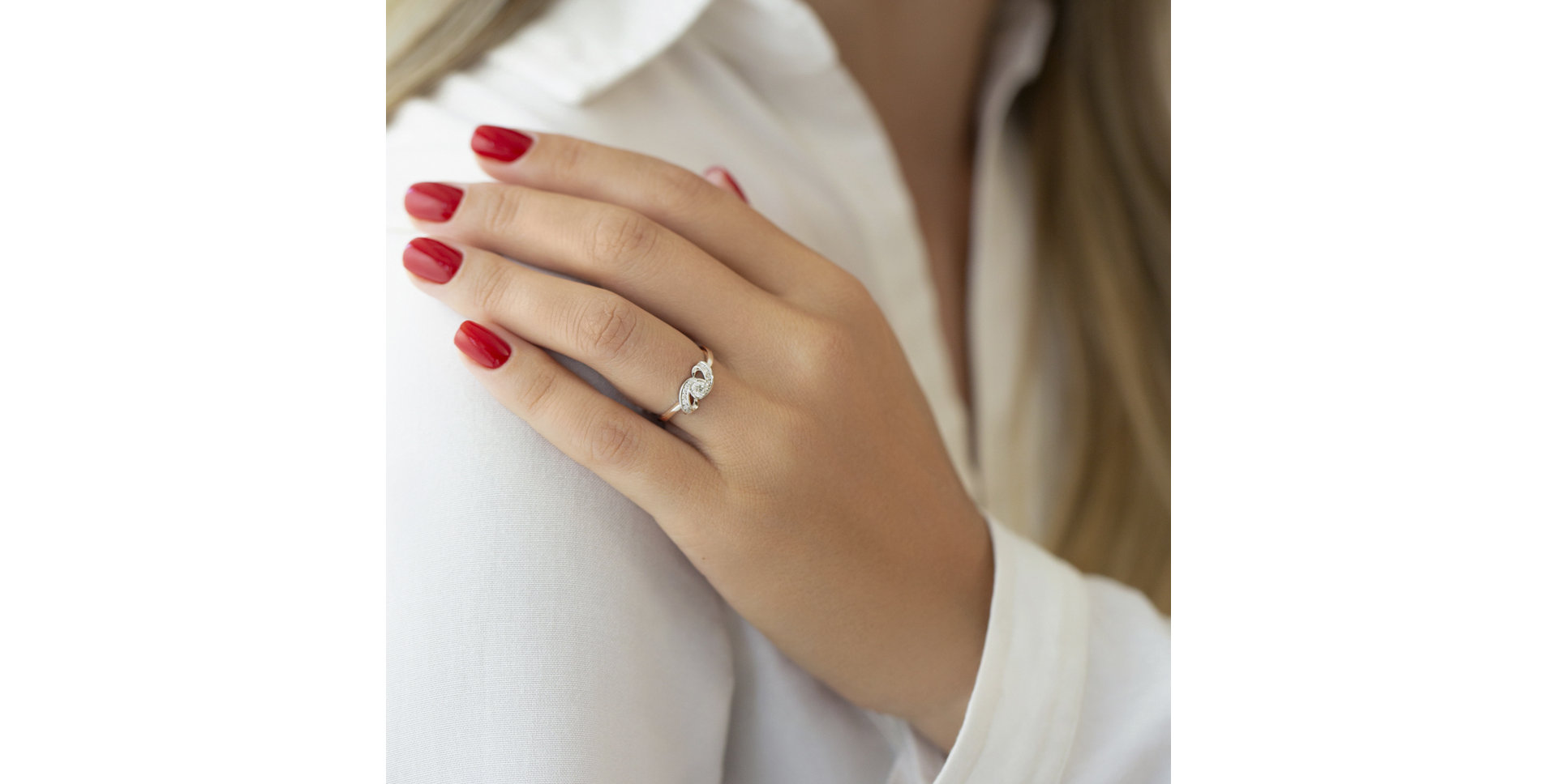 Prsten s diamanty Ruth