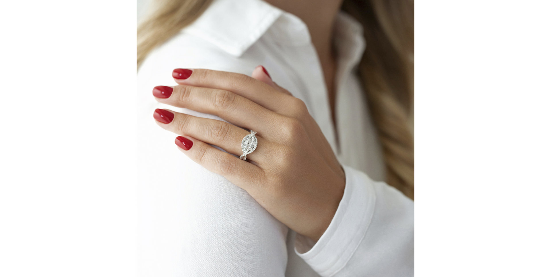 Prsten s diamanty Mélodie