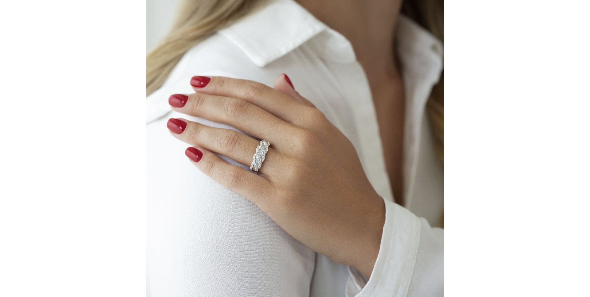 Prsten s diamanty Ruth