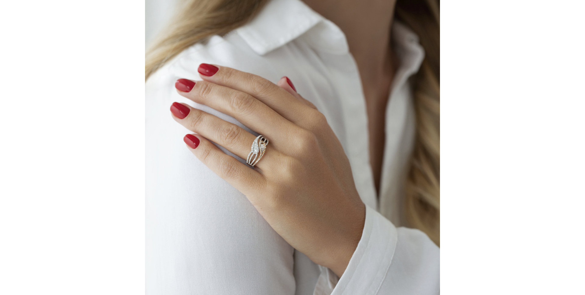 Prsten s diamanty Beatricia