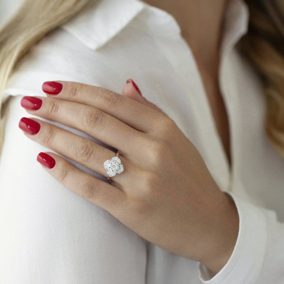 Prsten s diamanty Jerémie