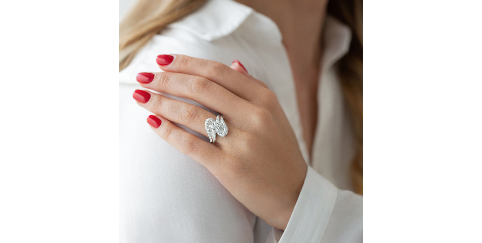 Prsten s diamanty Neville