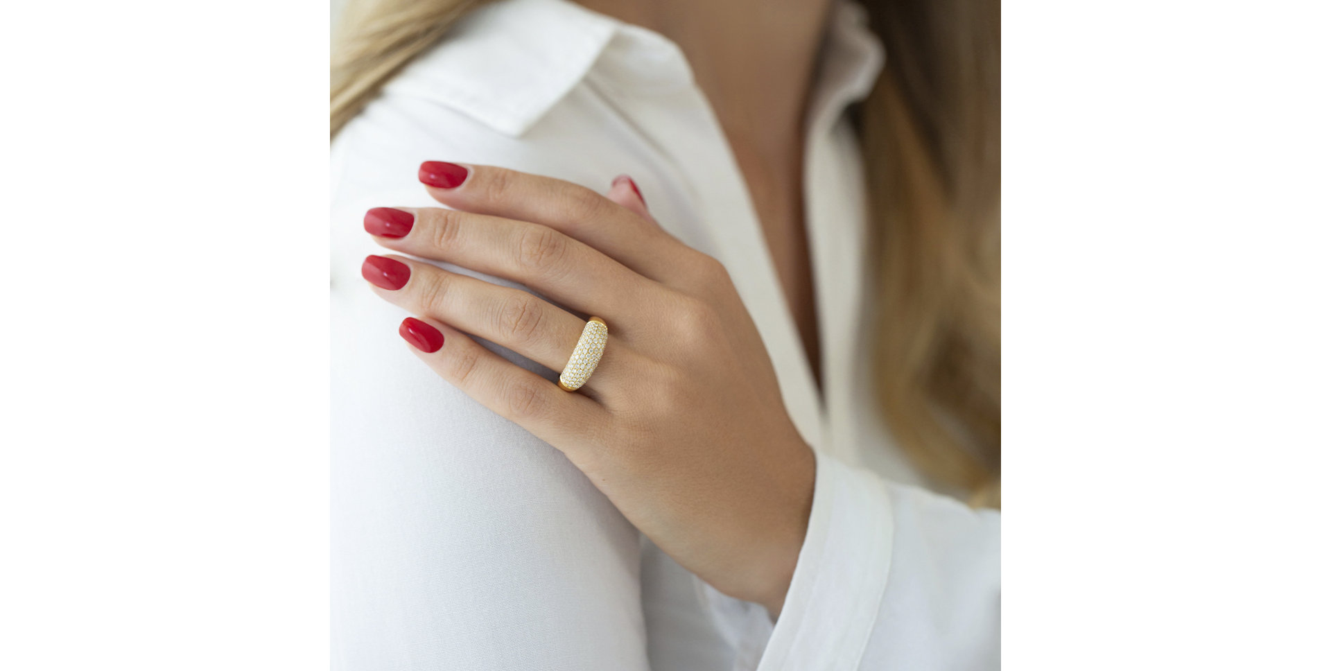 Prsten s diamanty Tamara