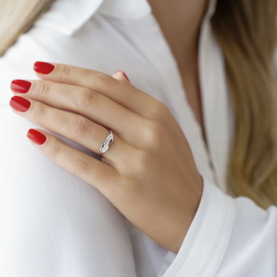 Prsten s diamanty Ursule