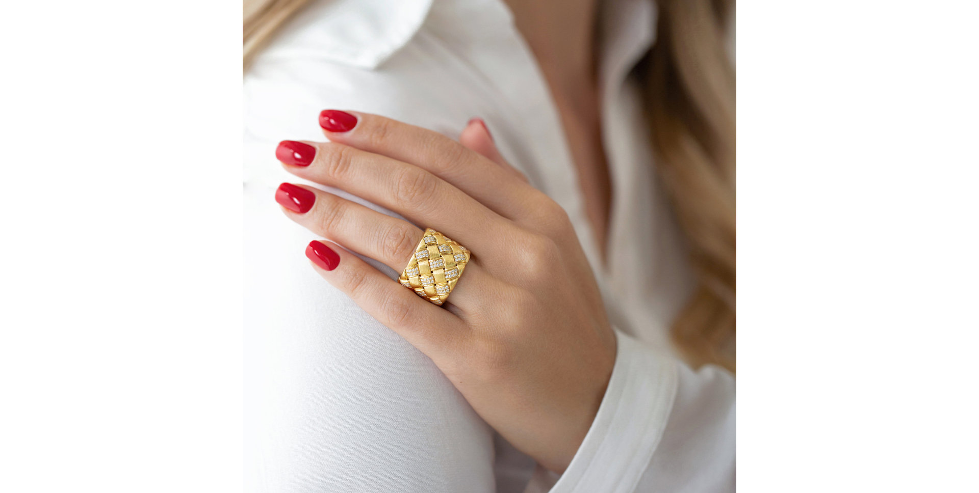 Prsten s diamanty Maud