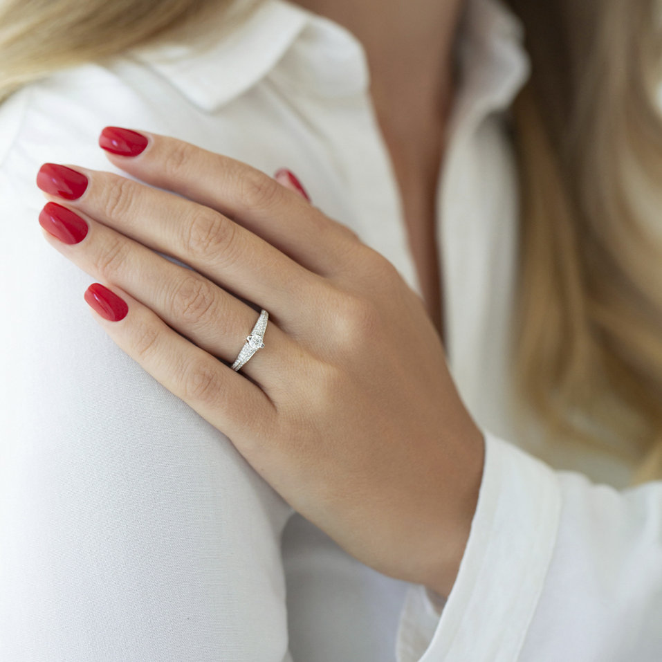 Prsten s diamanty Edra