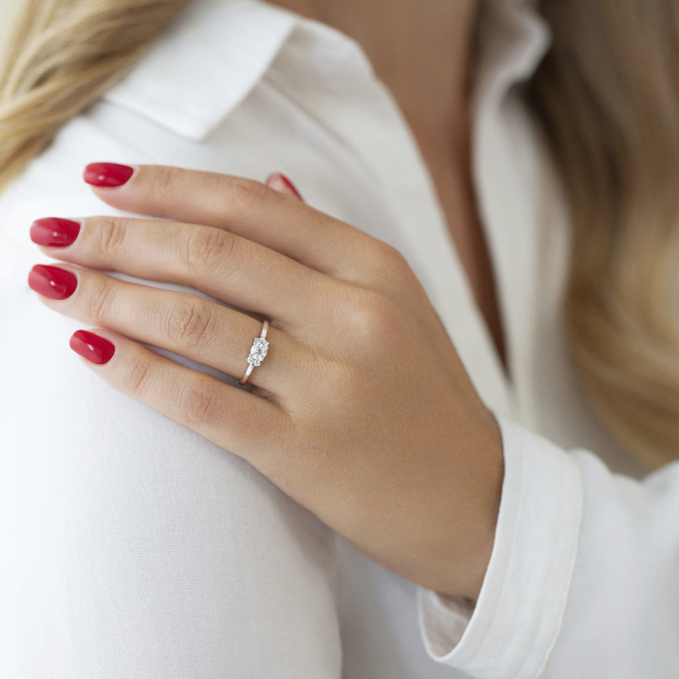 Prsten s diamanty Adrien