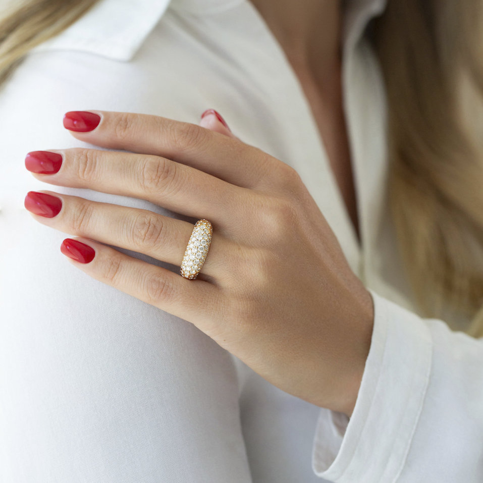 Prsten s diamanty Glamour Stars