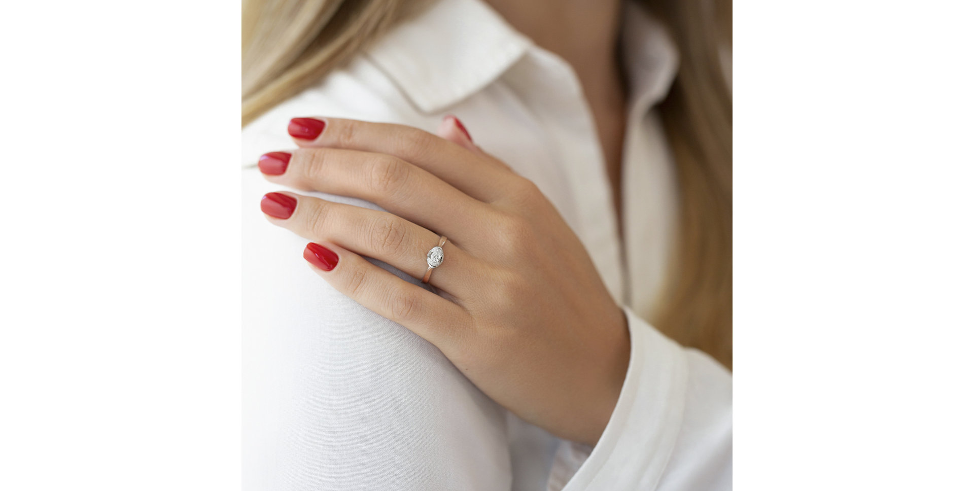 Prsten s diamanty Salomé