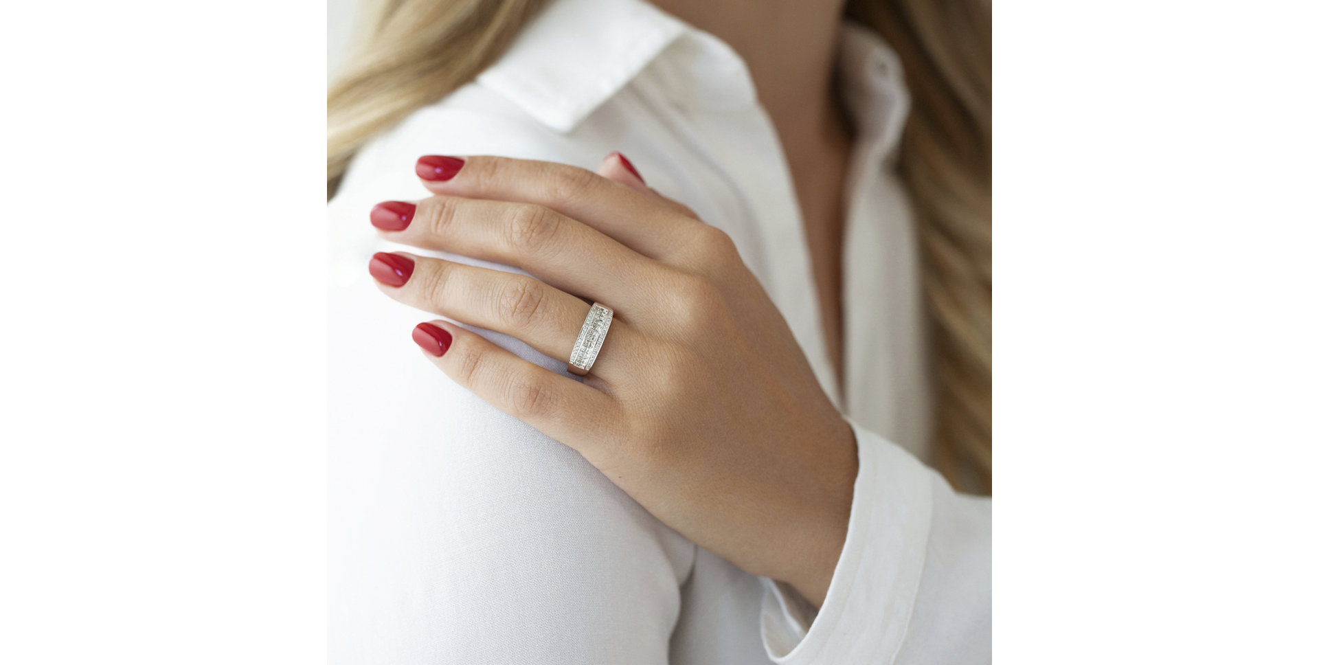 Prsten s diamanty Sally