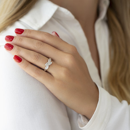 Prsten s diamanty Belinda