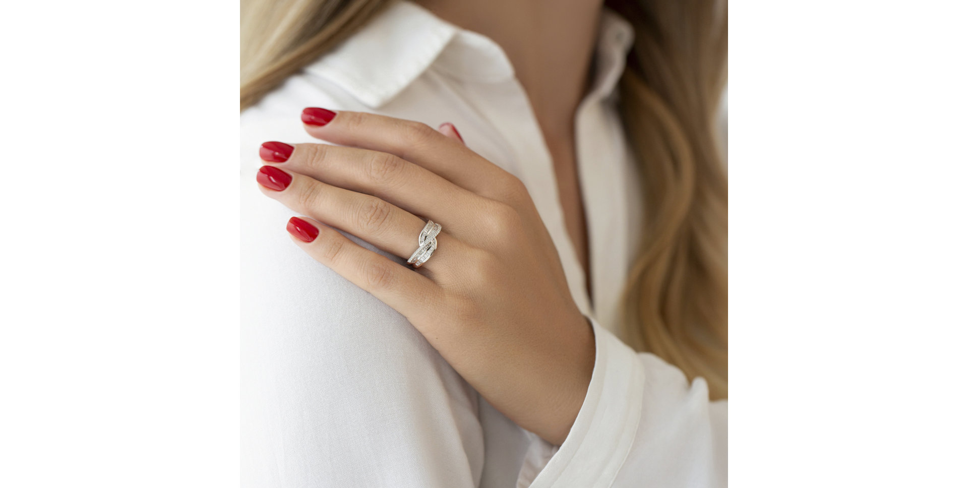 Prsten s diamanty Gabrielle