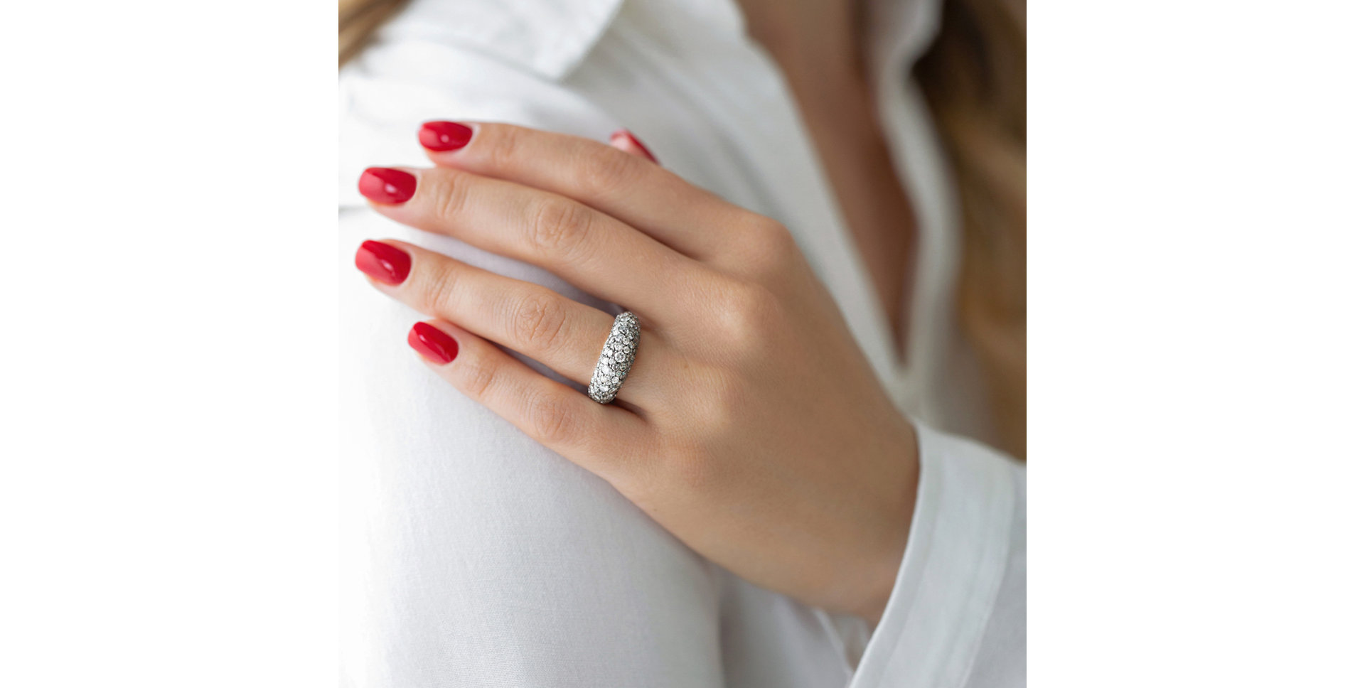 Prsten s diamanty Adeline