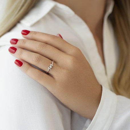 Prsten s diamanty Lezlie