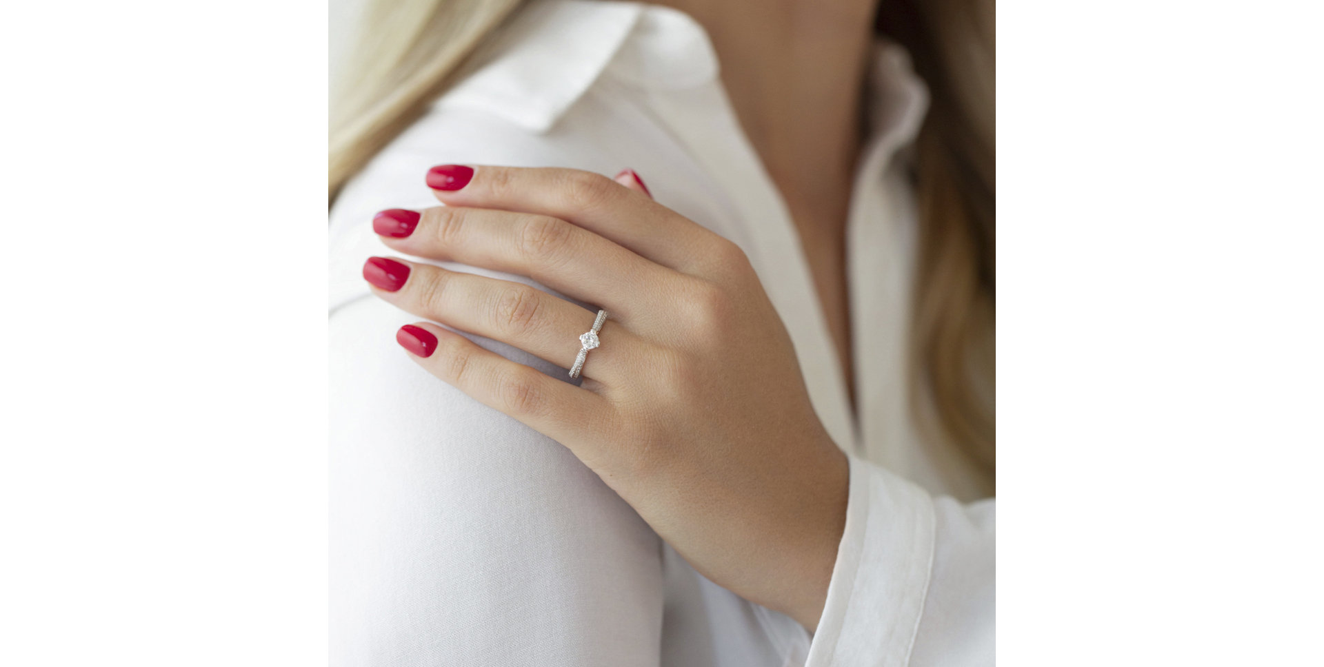 Prsten s diamanty Glitter Luna