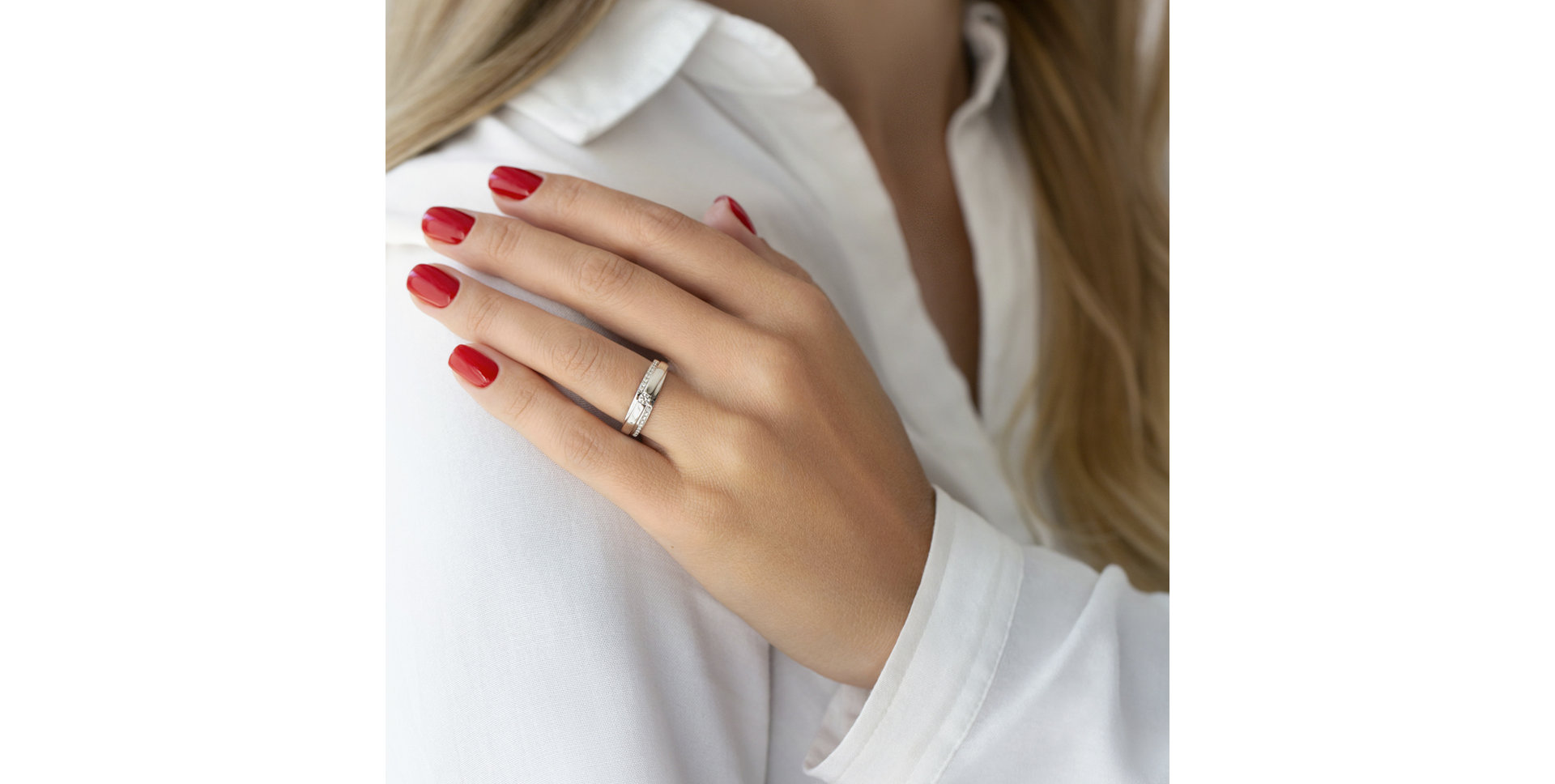 Prsten s diamanty Midnight Strong