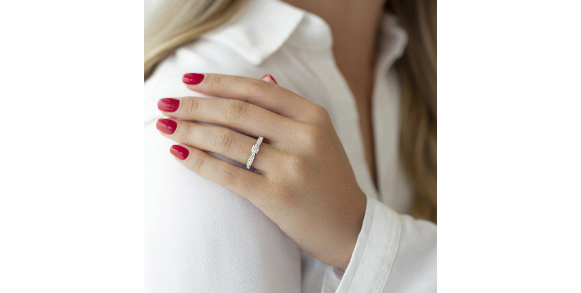 Prsten s diamanty Arya