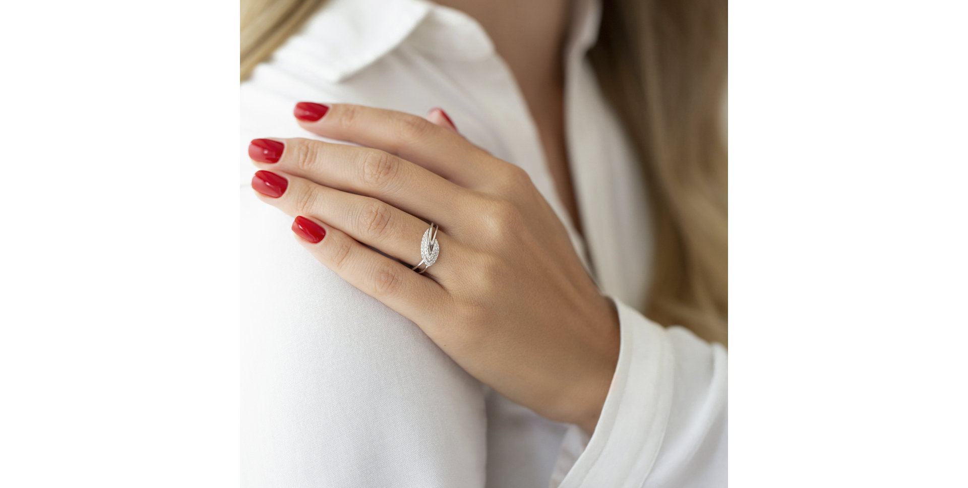 Prsten s diamanty Aymeric