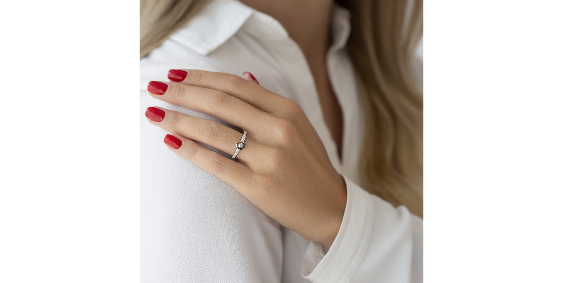 Prsten s diamanty Moon Opus