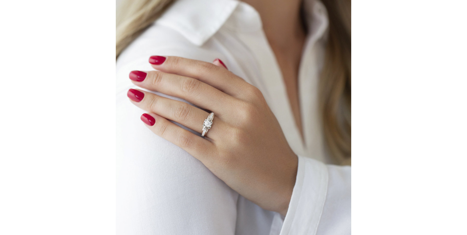 Prsten s diamanty Posh Romance