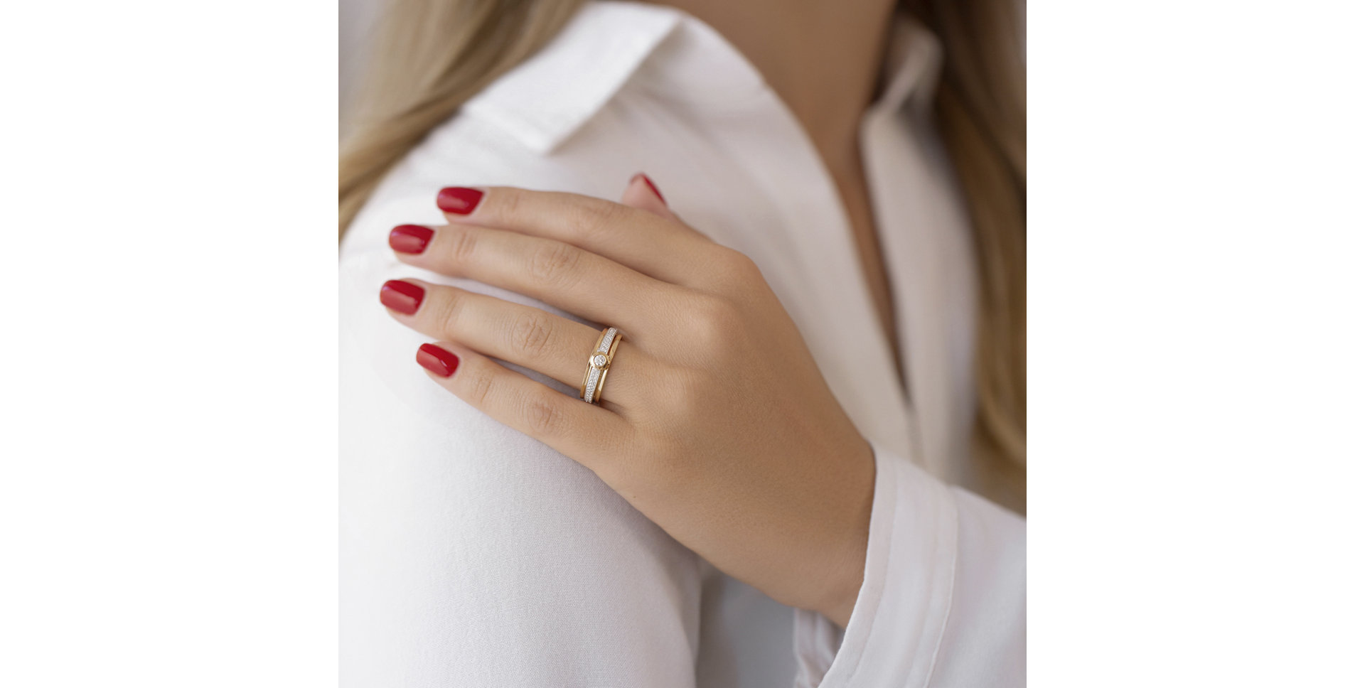 Prsten s diamanty Maurizia