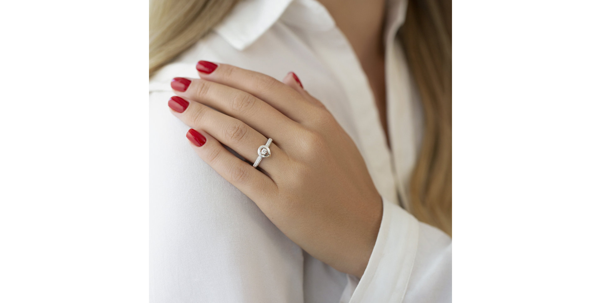 Prsten s diamanty Spectral Droplet