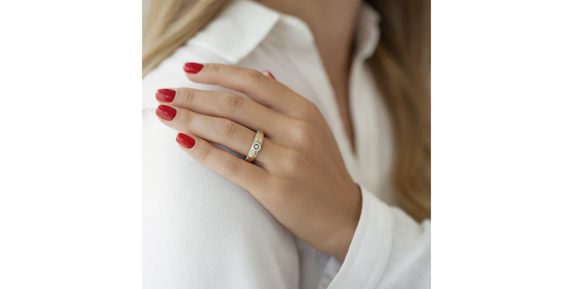 Prsten s diamanty Royal Poem