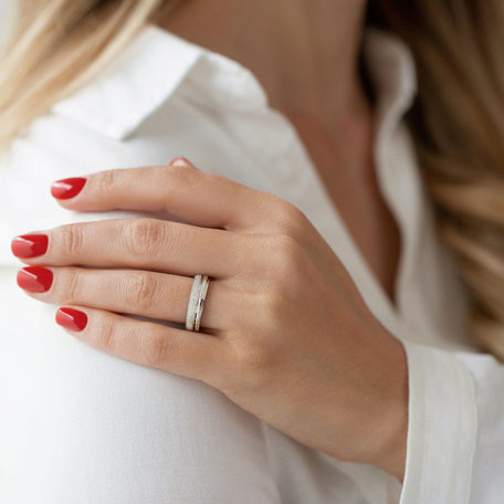 Prsten s diamanty Dream Ribbon