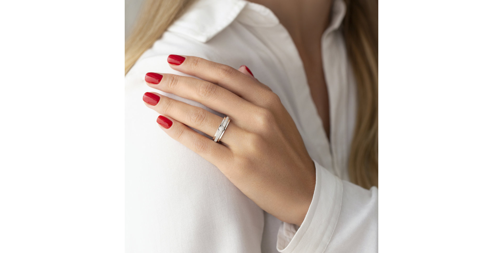 Prsten s diamanty Noé