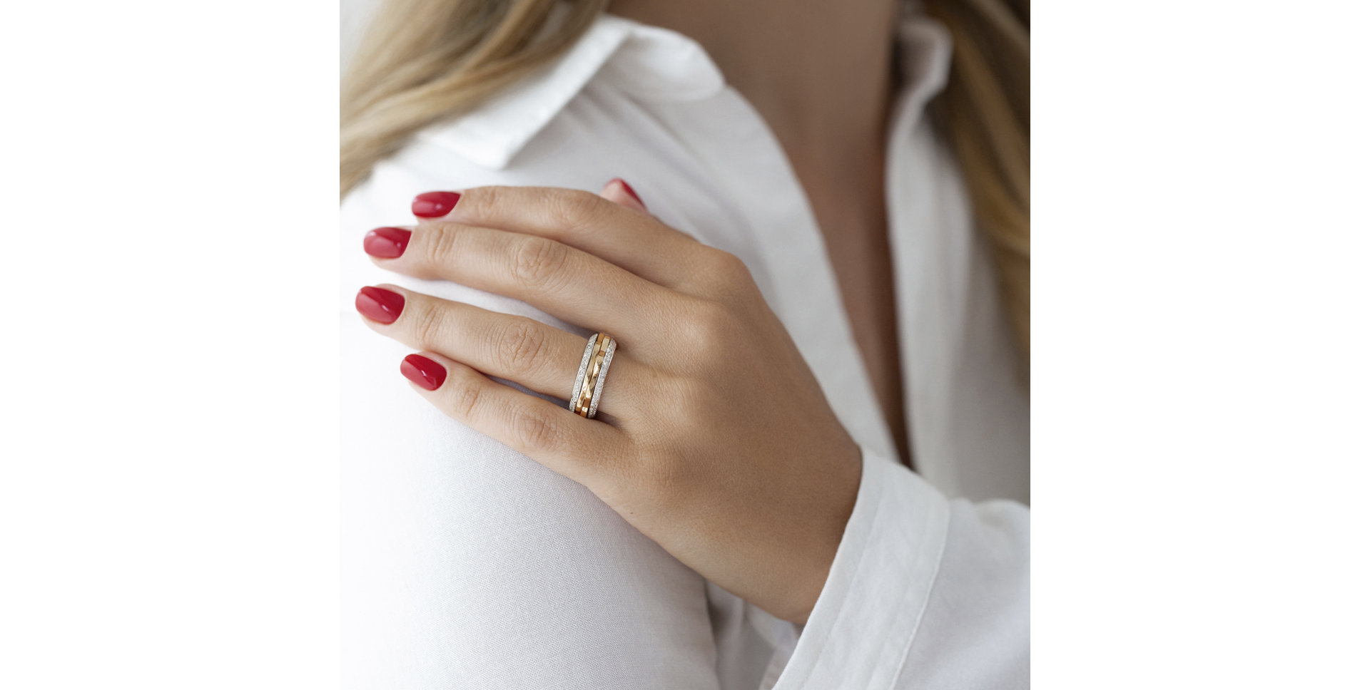 Prsten s diamanty Pacôme