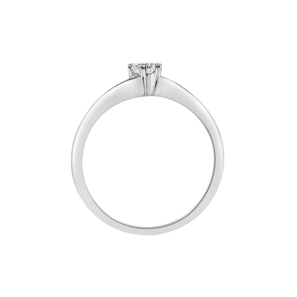 Prsten s diamantem Gaspard