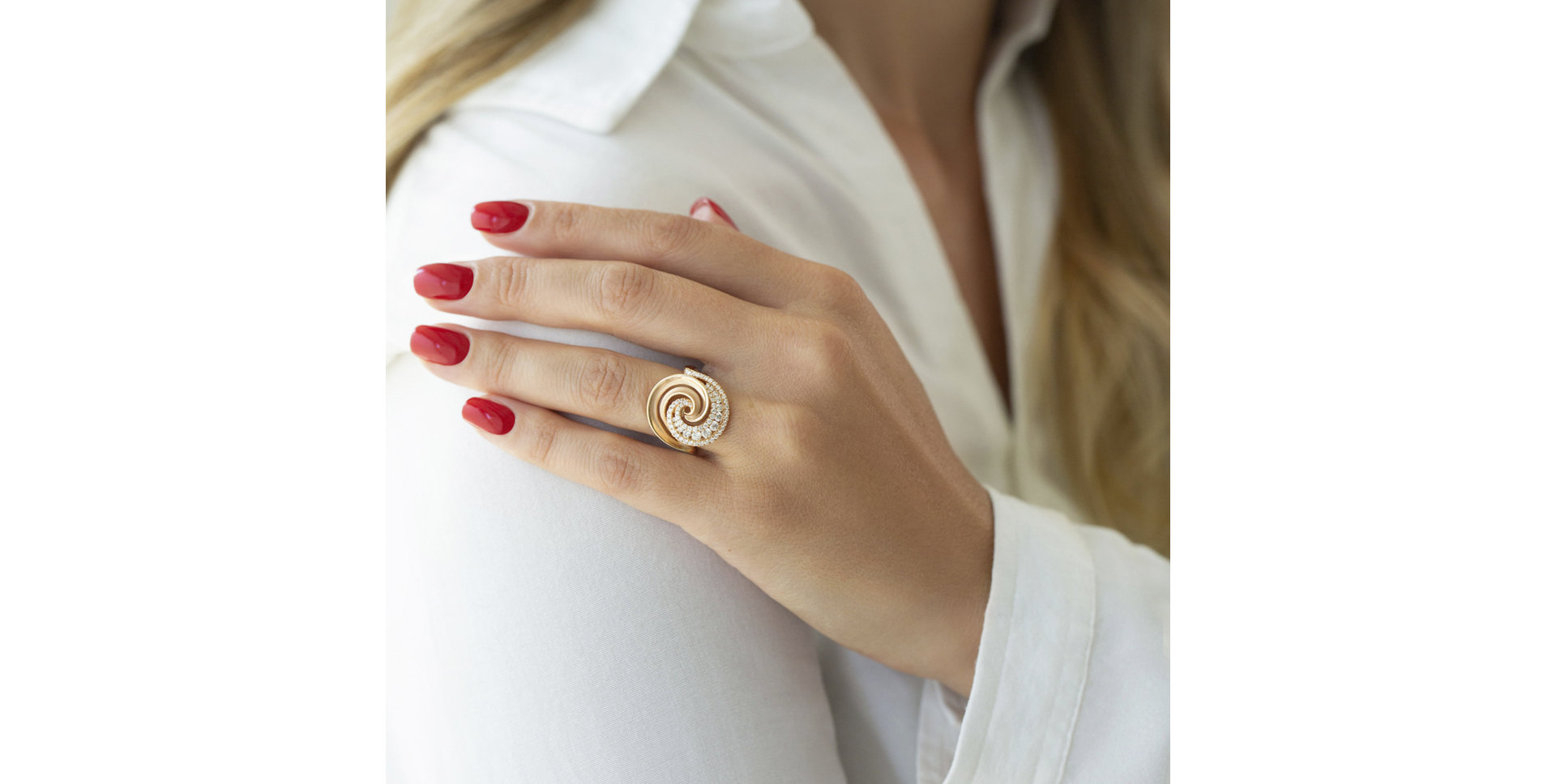 Prsten s diamanty Sunny Galaxy