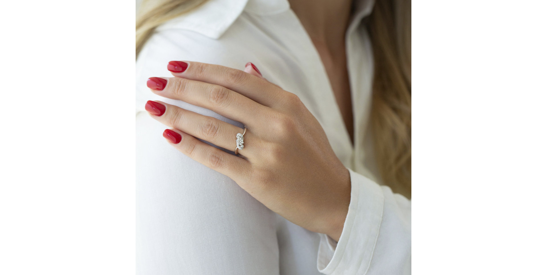 Prsten s diamanty Armand